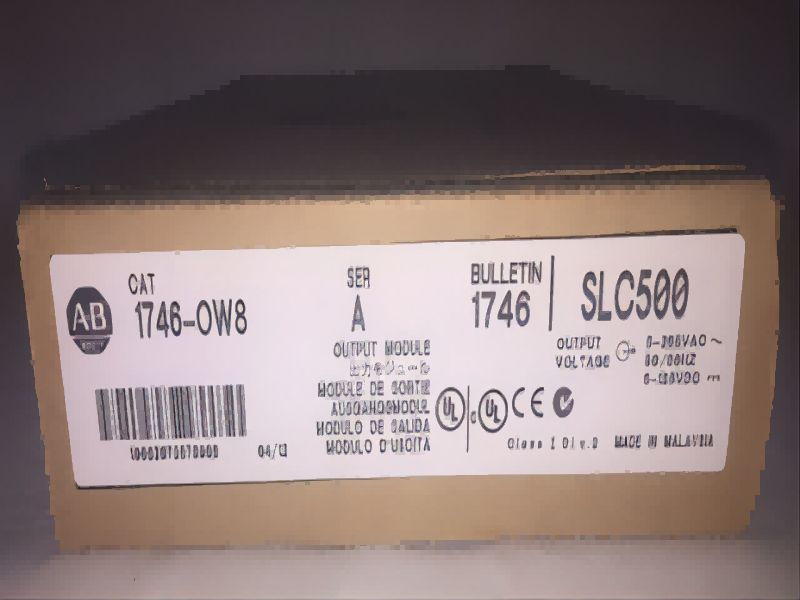 1746-OW8 Allen Bradley SLC500 8-Channel Relay Output Module N.O. Relay Contact Outputs
