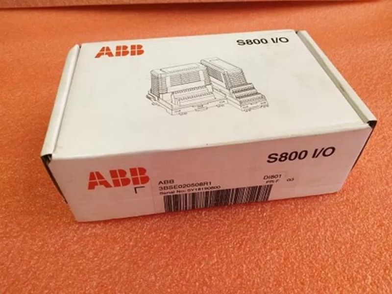 DI801 ABB S800 Digital Input Module 24V 16 CH PLC Spare Parts 3BSE020508R1