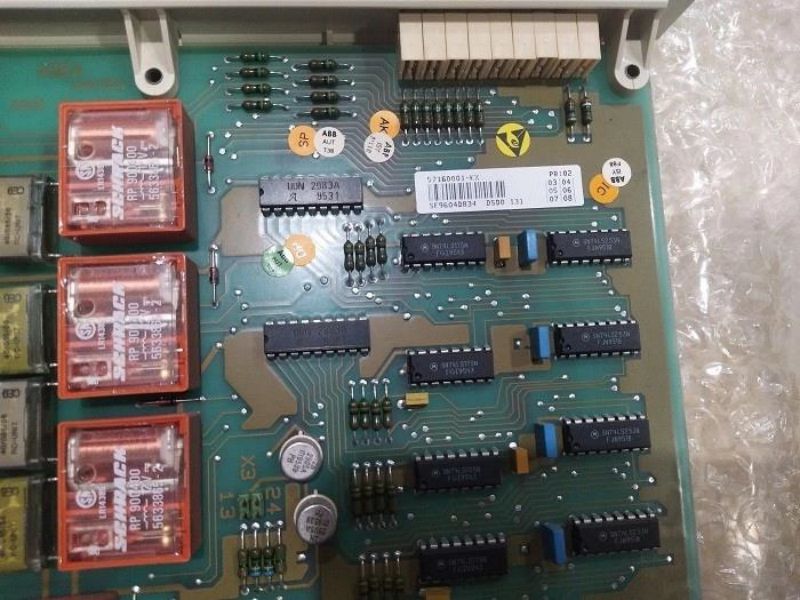 DSDO131 ABB Digital Output Board 16 Channel 0-240V AC/DC Relay PLC Spare Parts 57160001-KX