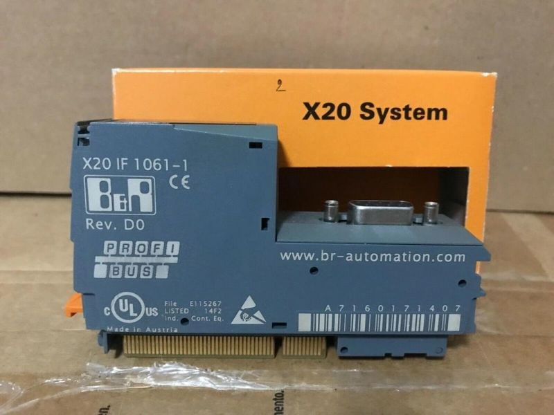 X20IF1061-1 B&R X20 PLC Communication Module With A PROFIBUS DP V1 Interface