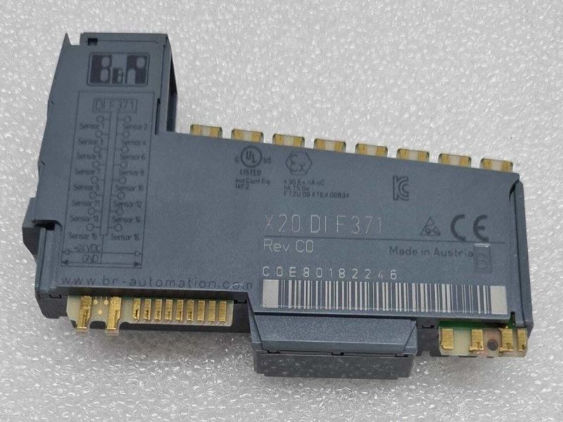 X20DIF371 B&R X20 PLC SYSTEM I/O Module 16 Digital Inputs 24 VDC For 1 Wire Connections X20DIF371 B&R X20 PLC SYSTEM I/O Module 16 Digital Inputs 24 VDC For 1 Wire Connections