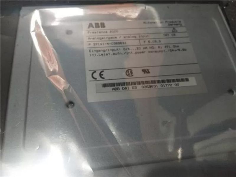 DAI03 ABB Bailey PLC Spare Parts Freelance 2000 Analog Input Modules 0369631MR DAI03 ABB Bailey PLC Spare Parts Freelance 2000 Analog Input Modules 0369631MR