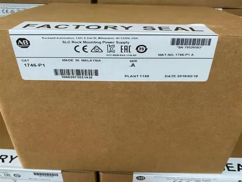 1746-P1 Allen Bradley SLC500 Rack Mount Power Supply 120/240 VAC 2A 1746-P1 Allen Bradley SLC500 Rack Mount Power Supply 120/240 VAC 2A