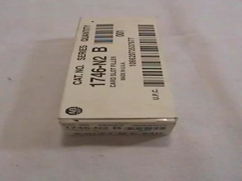 1746-N2B Allen Bradley SLC500 Modular Card Slot Filler In SLC 500 Chassis 1746-N2B Allen Bradley SLC500 Modular Card Slot Filler In SLC 500 Chassis