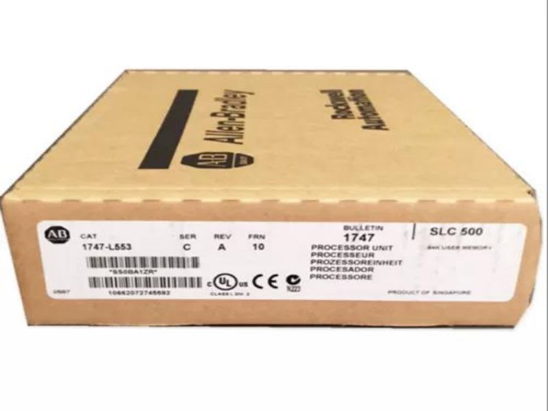 1747-L553 Allen Bradley SLC 500 5/05 Controller Unit 64K Memory Ethernet RS-232 Communication Ports 1747-L553 Allen Bradley SLC 500 5/05 Controller Unit 64K Memory Ethernet RS-232 Communication Ports