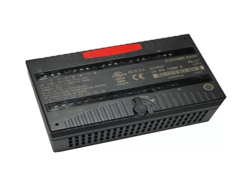 IC200MDL940 GE Fanuc PLC VersaMax Discrete Output Module 16 Output Point IC200MDL940 GE Fanuc PLC VersaMax Discrete Output Module 16 Output Point
