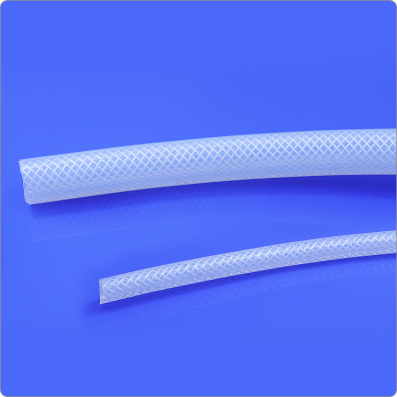 Custom Braided Silicone Tube Custom Braided Silicone Tube