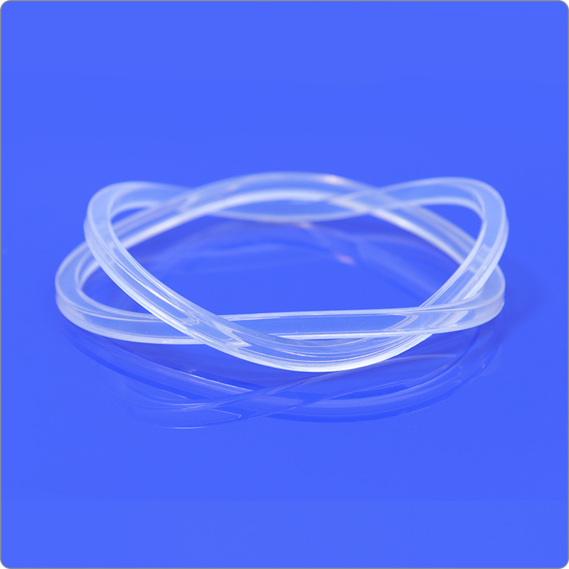 transparent rubber O-ring seal