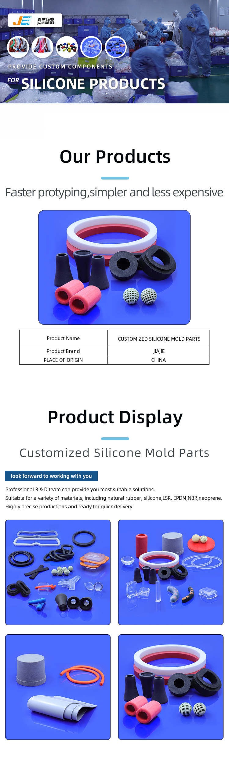 Wholesale Silicone Molding Gasket