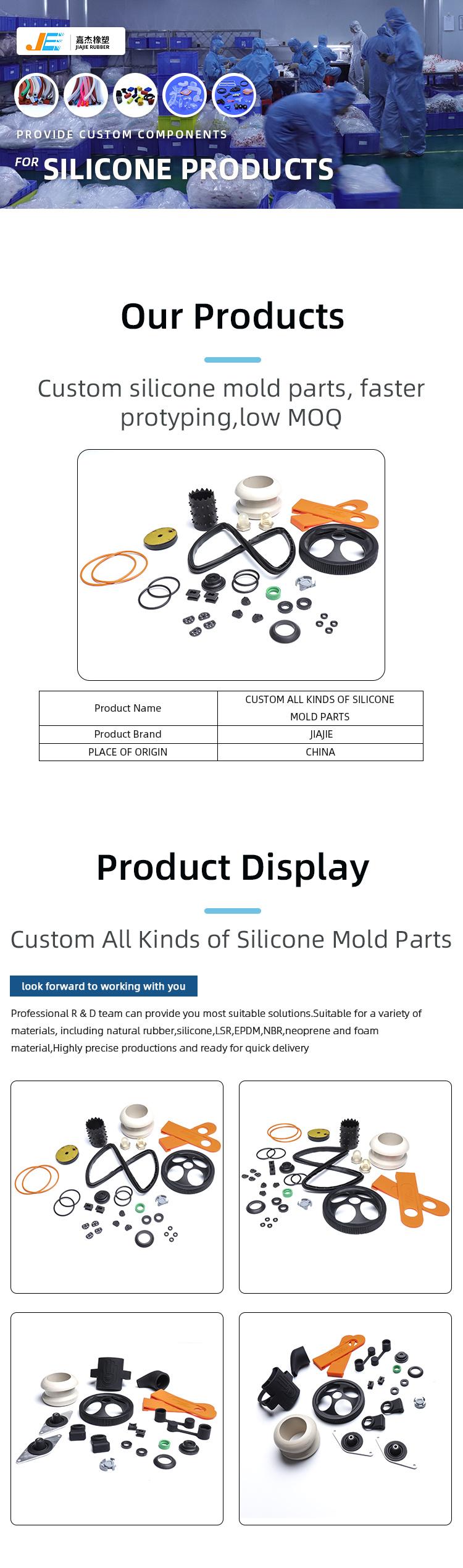 Custom Silicone & Rubber Molding Parts Custom Silicone & Rubber Molding Parts