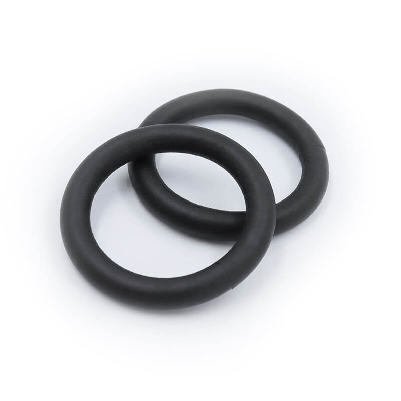 Black Silicone Sealing Ring with Custom Logo