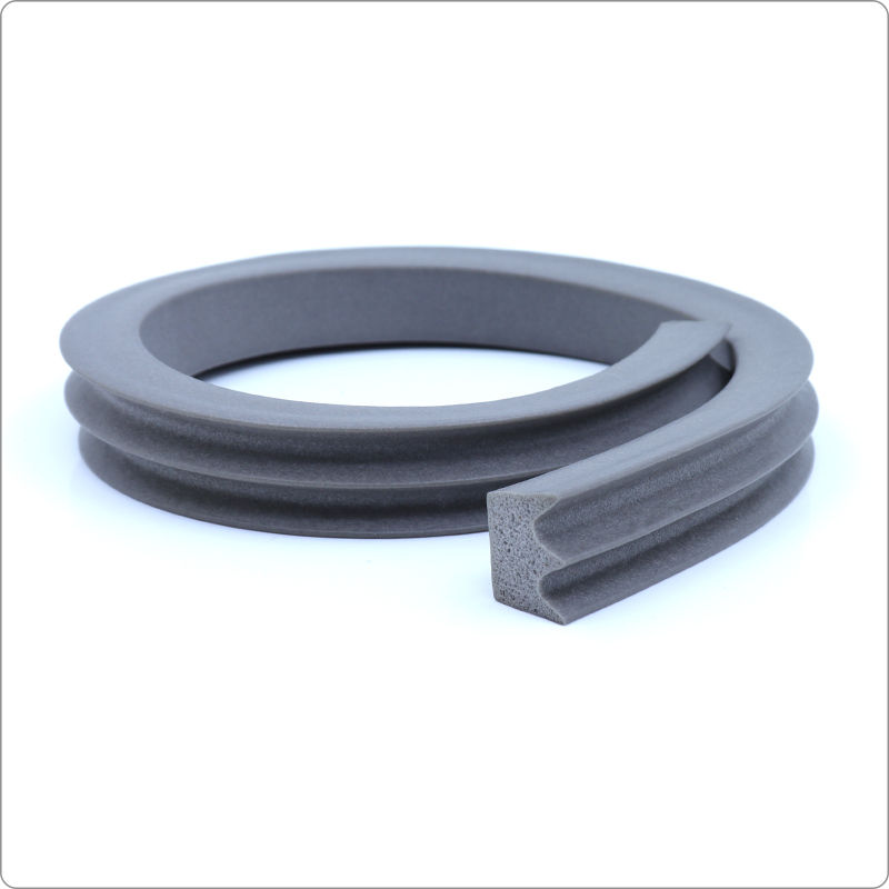 Irregular Shaped Silicone Foam Strip Irregular Shaped Silicone Foam Strip