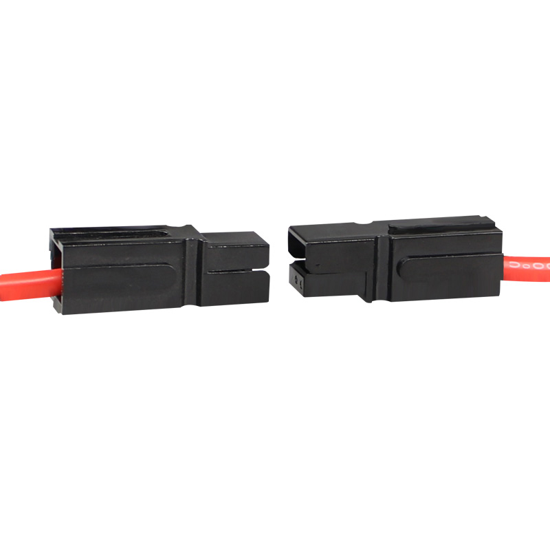 Unipolar mobile power connector
