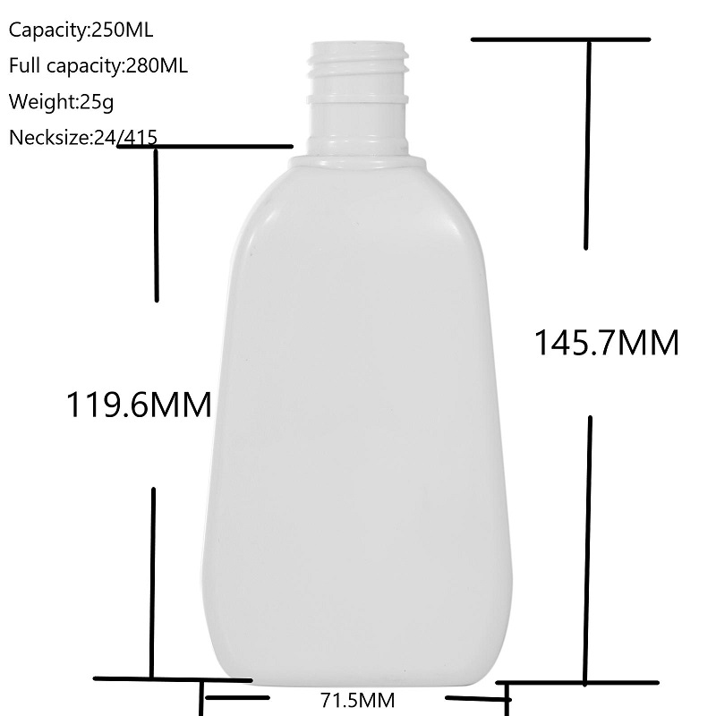 100ml empty pet plastic hand sanitizer packaging bottle