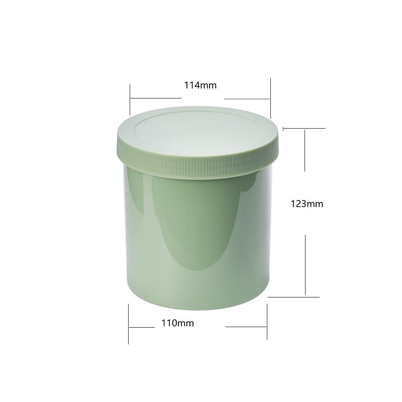 1000ml 33oz Plastic Cream Container Face Cream Jar for Cosmetic Packaging