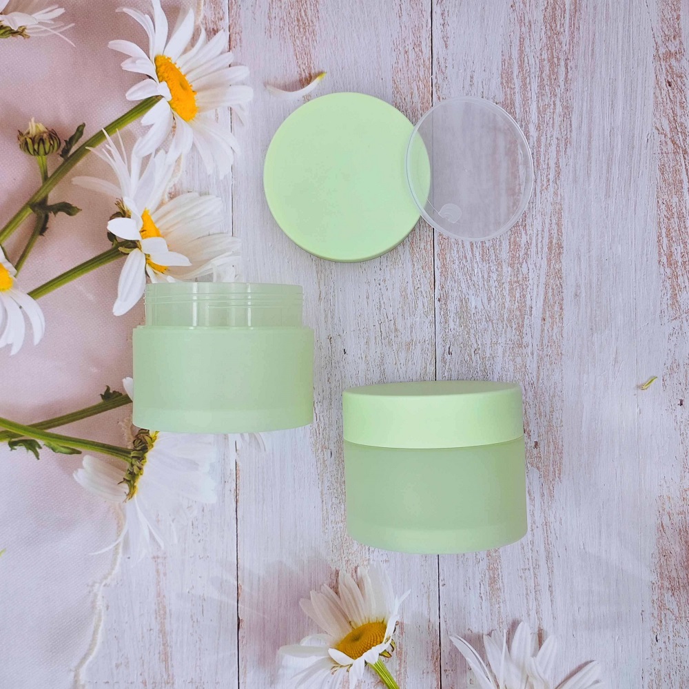 150g face cream skin care plastic jar clear cosmetic pot wide mouth 150g cosmetic jar