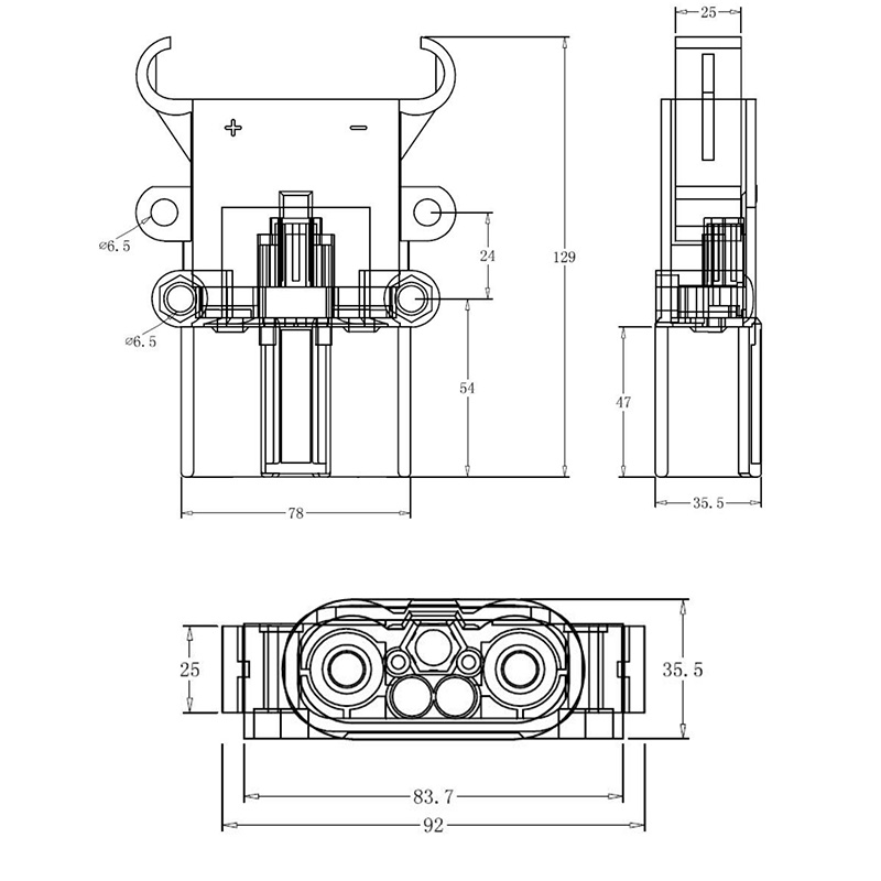 Fast Power Products battery plug rema connector