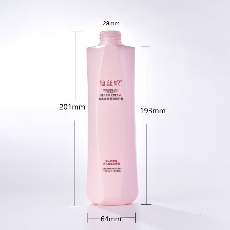 500ml Biodegradable empty hdpe luxury shampoo bottle packaging plastic body wash bottle