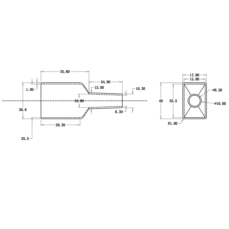 SG50A Plug Dustproof Cable Sheath Electrical Engineering