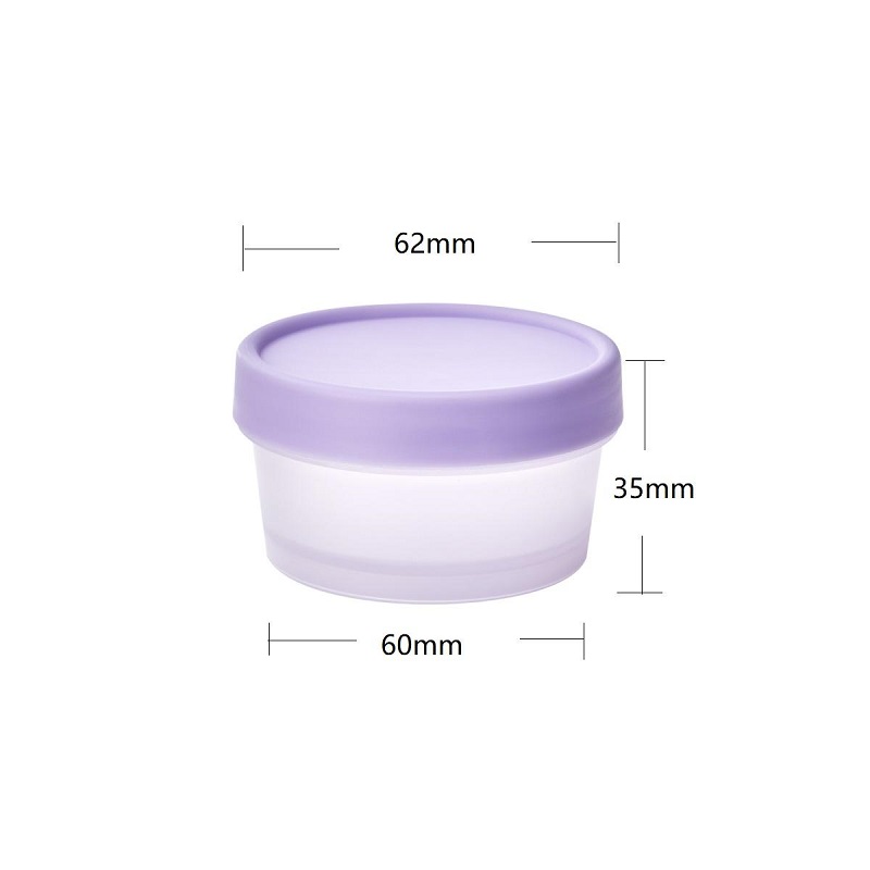 Hot Sale 50ml Plastic Jar Bottle Cosmetic Eye Cream Container Bottle Travel Dispenser Jar