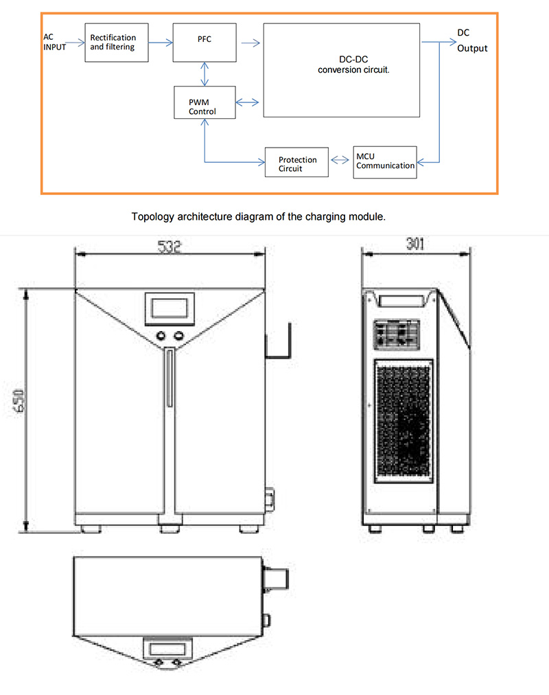 Electric Forklifts Intelligent Charger