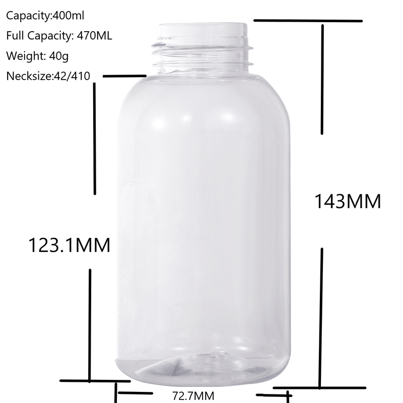500ml pet plastic foaming pump packaging bottle containers