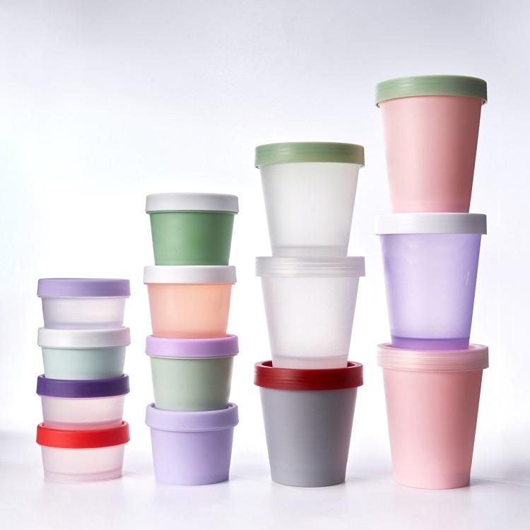 Hot Sale 50ml Plastic Jar Bottle Cosmetic Eye Cream Container Bottle Travel Dispenser Jar