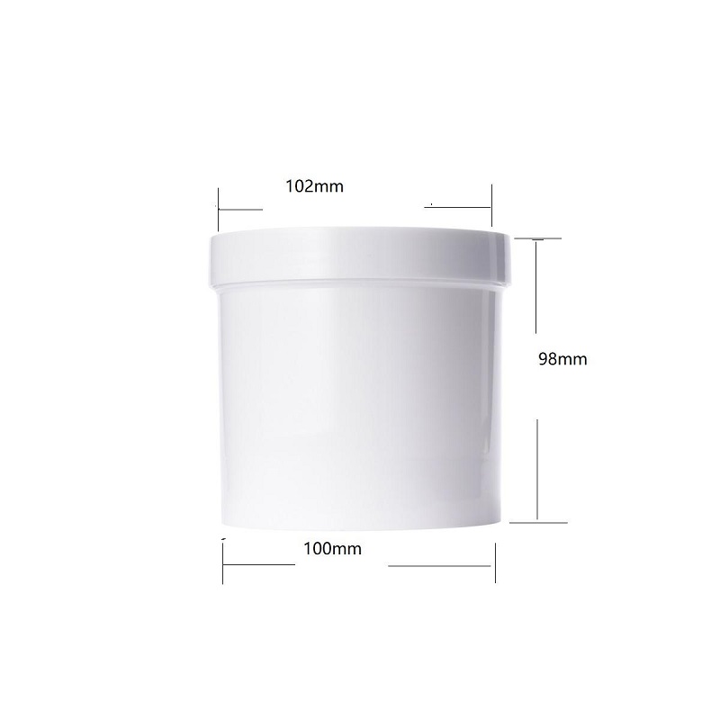 500ml 16oz Wholesale Plastic Jar Hair Care Cream Container