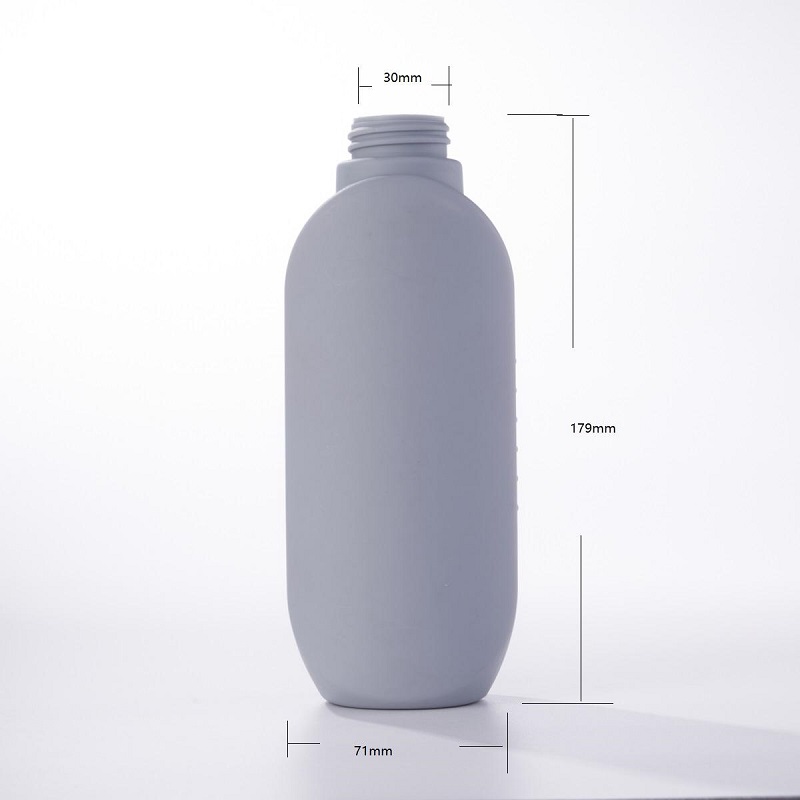 400ml HDPE Foaming Face Wash Liquid Soap Dispensers Matte Foam Pump Bottle