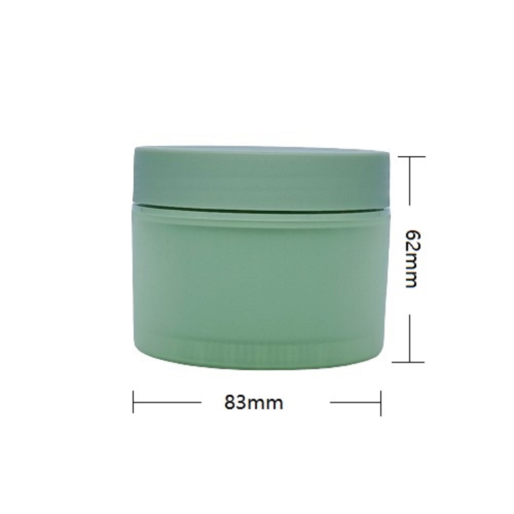 empty Round Face Cream Jar cosmetic packaging 150g luxury plastic skin care lotion cream jar