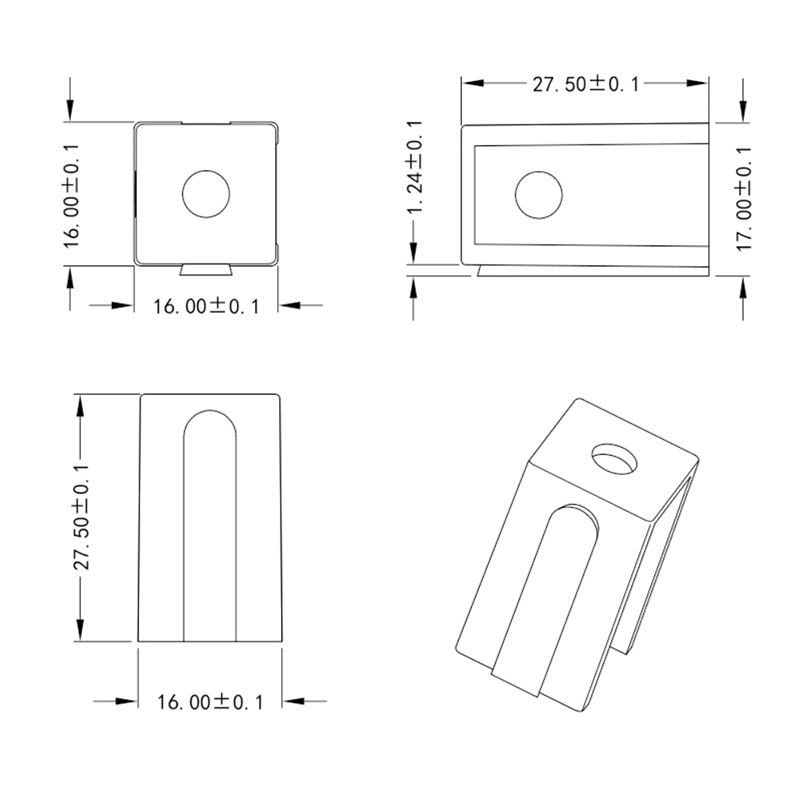 SD75A Quick connector Anti-Misplug Pillar