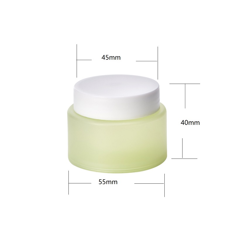 45mm 20ml 20g 0.67oz empty plastic cosmetic jar for lotion