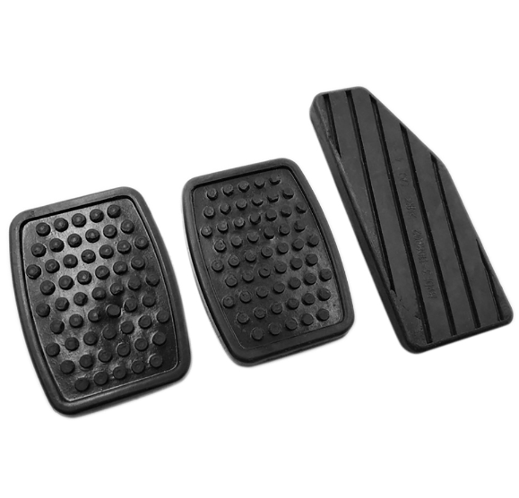 Black Rubber Brake Clutch Pedal Pads Black Rubber Brake Clutch Pedal Pads