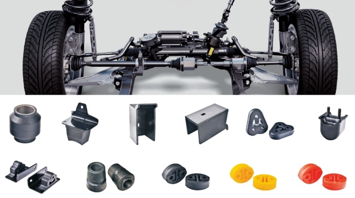Automotive Suspension Rubber Parts Automotive Suspension Rubber Parts