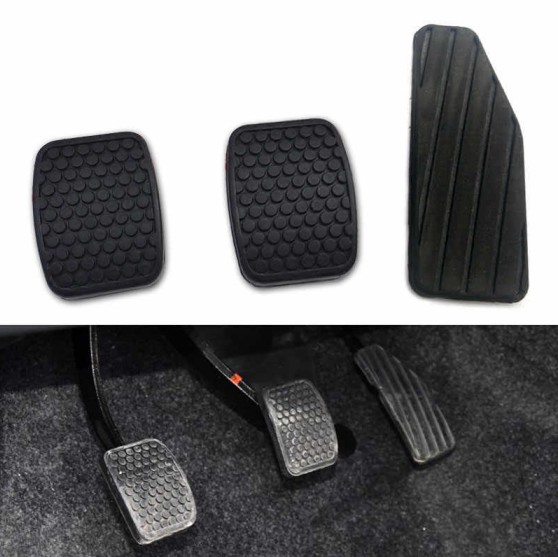 Black Rubber Pedal Pads Black Rubber Pedal Pads