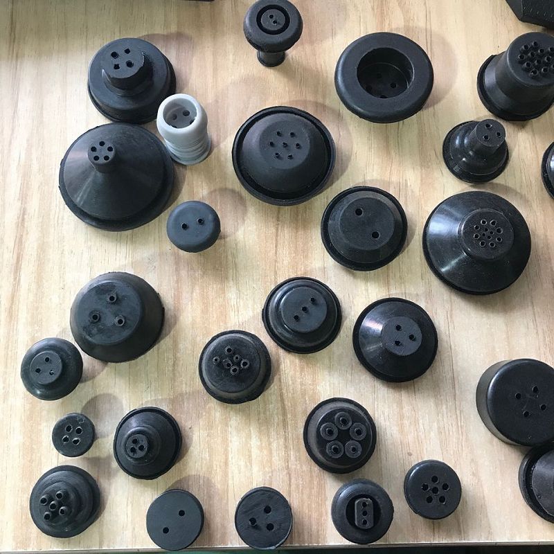 Black Rubber Wire Plug Black Rubber Wire Plug