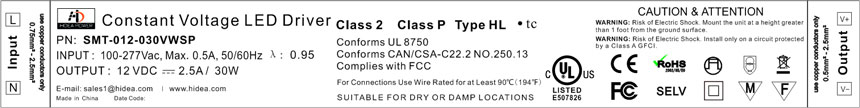 led light strips power supply