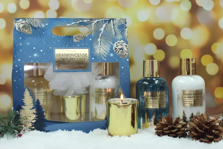 Private label bath gift set