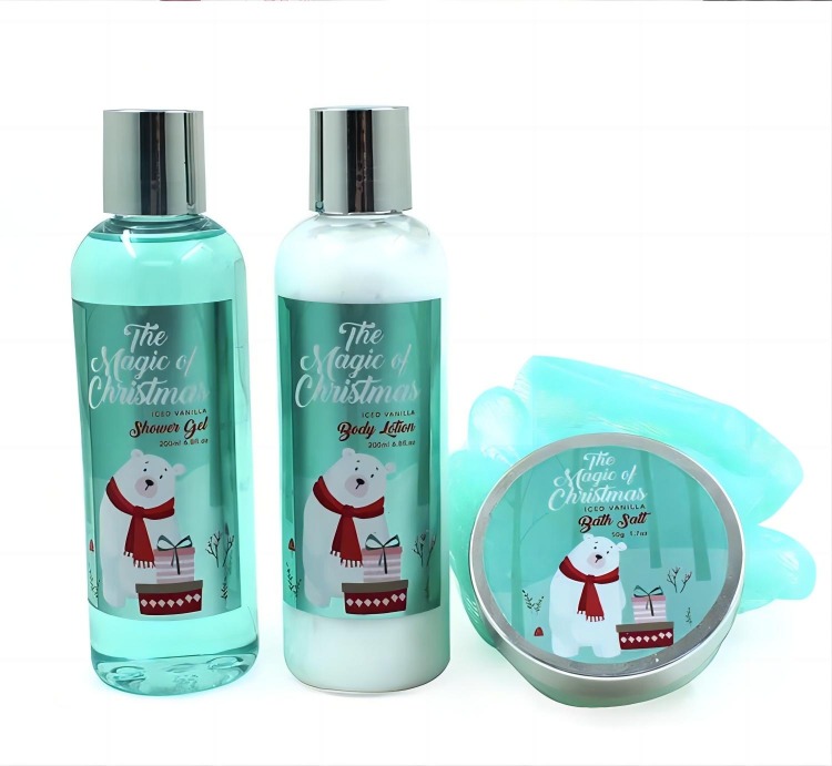 christmas bath gift sets
