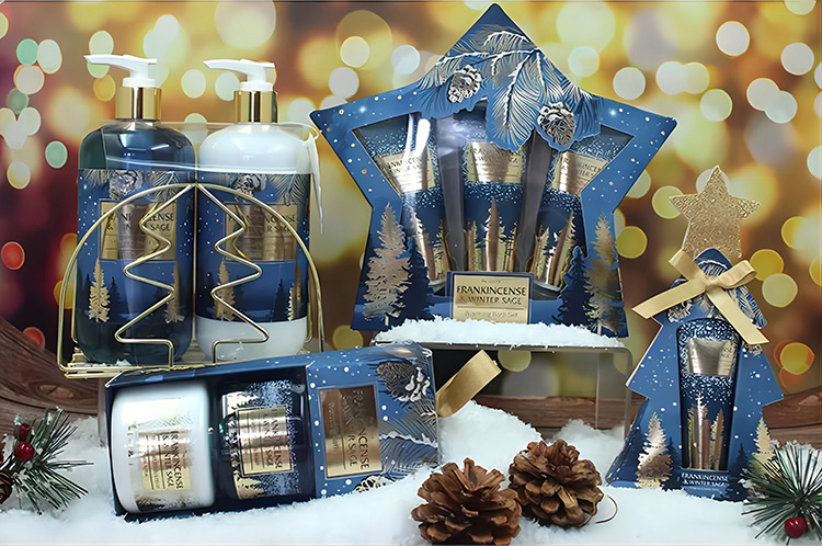 Christmas bath gift set