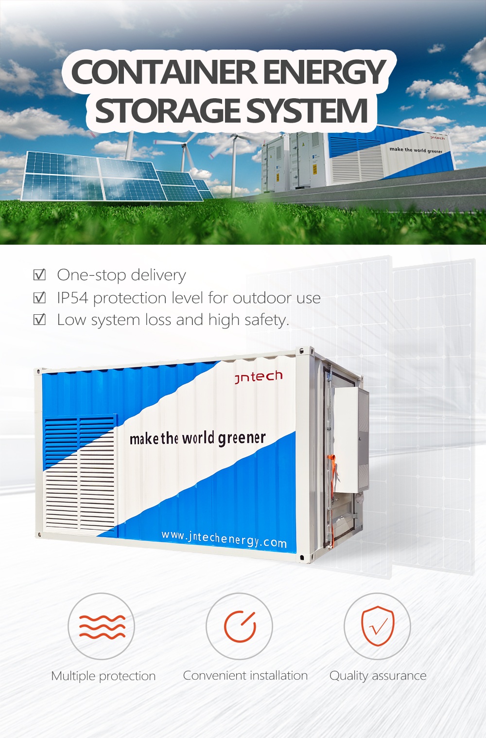 Solar Battery Storage System Container Solar Battery Storage System Container