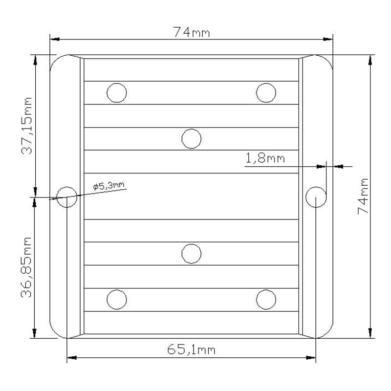 booster Installation dimensions