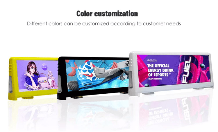 Outdoor Full Color Taxi Top Display Outdoor Full Color Taxi Top Display