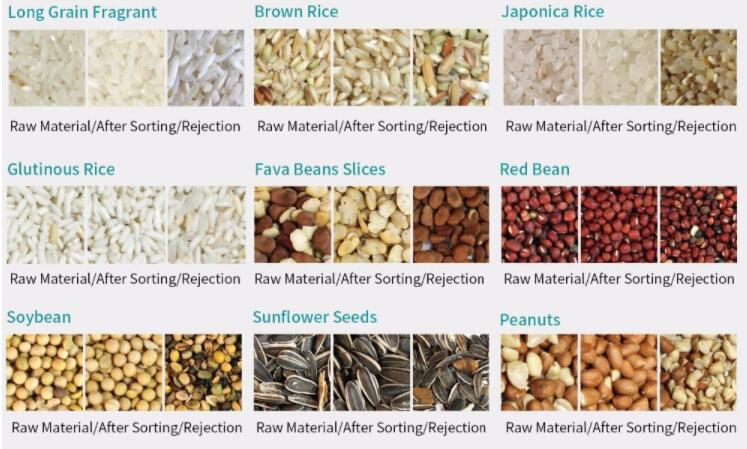 grain color sorting machine 