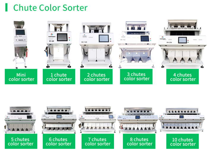 colour sorting machine application