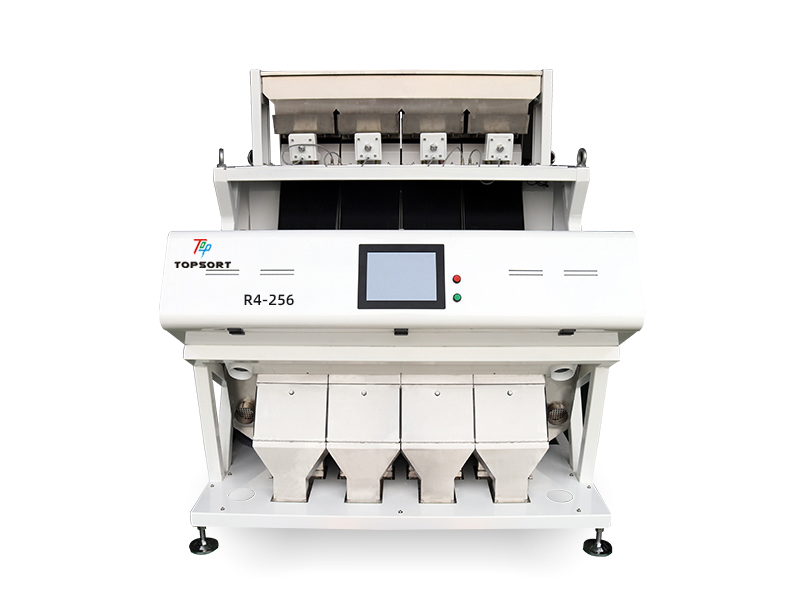 4 chutes 256channels color sorter