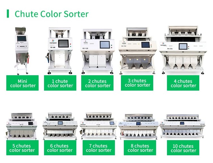 rice color sorting machine