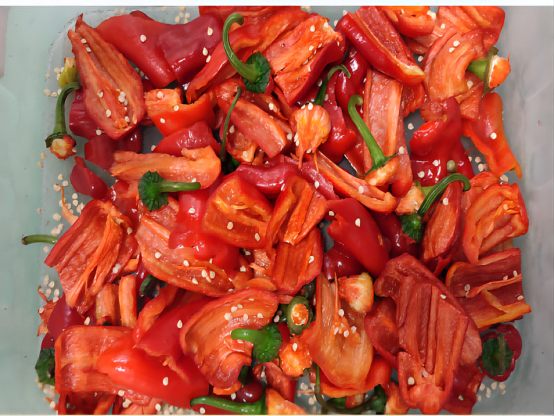 red chili color sorter