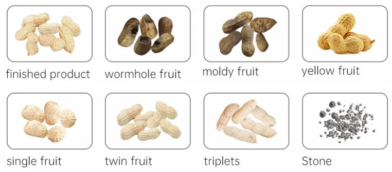 peanut color sorting machine 