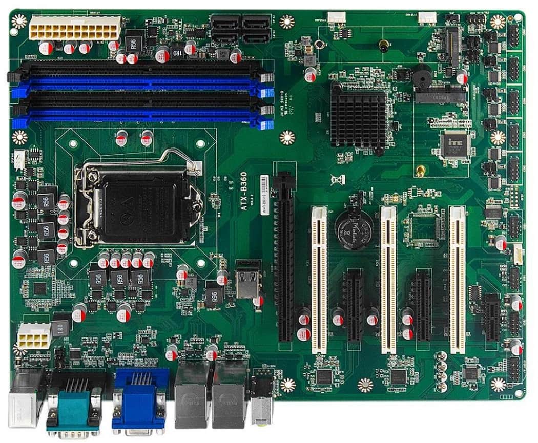 ATX Motherboard Intel PCH B360 Chip 2 LAN Ports ATX Motherboard Intel PCH B360 Chip 2 LAN Ports
